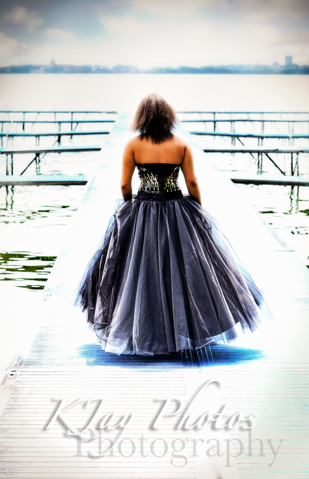 Beautiful senior pictures with your prom dress. K Jay Photos Photography, Madison WI.